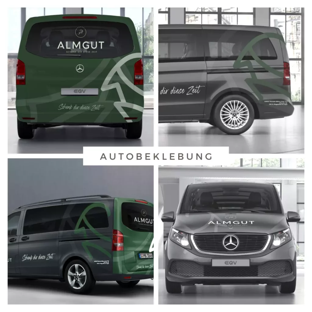 Hotel Almgut Busbeklebung