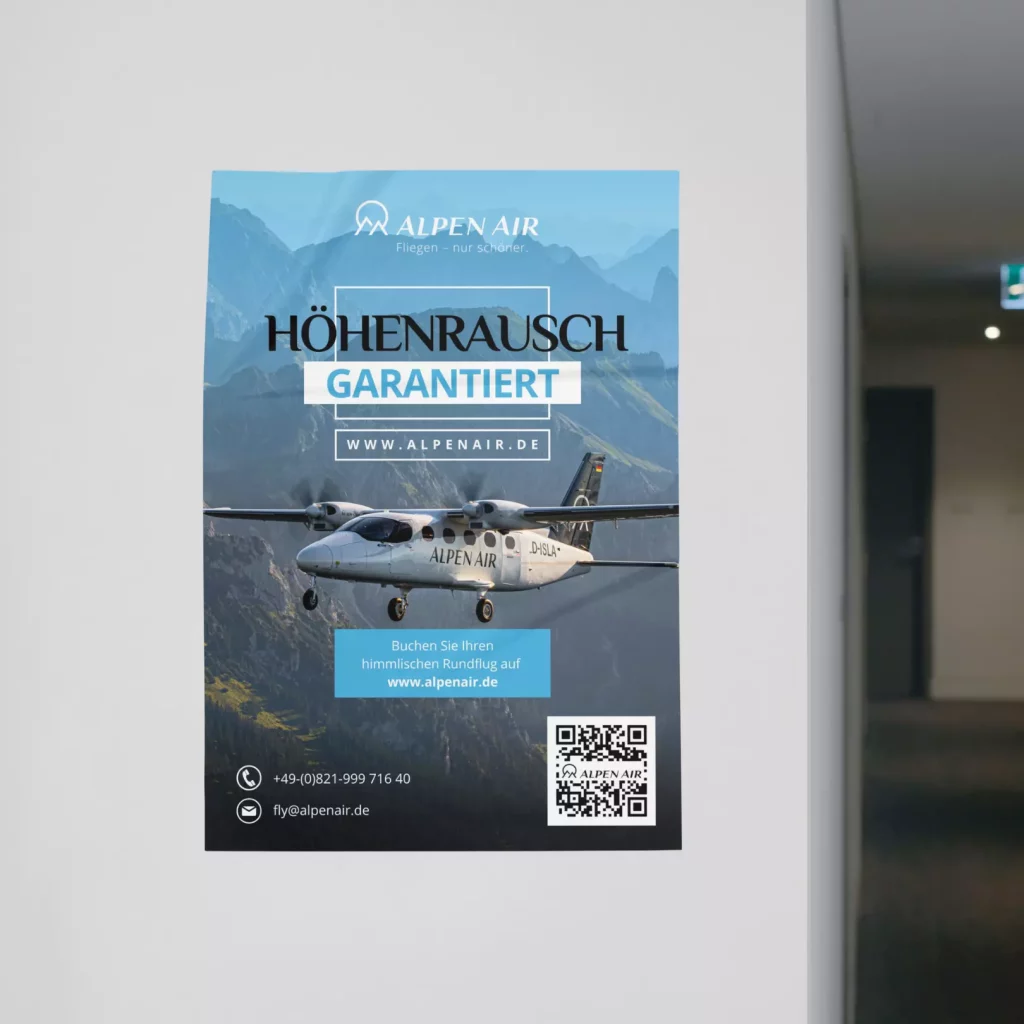 Alpen Air Poster