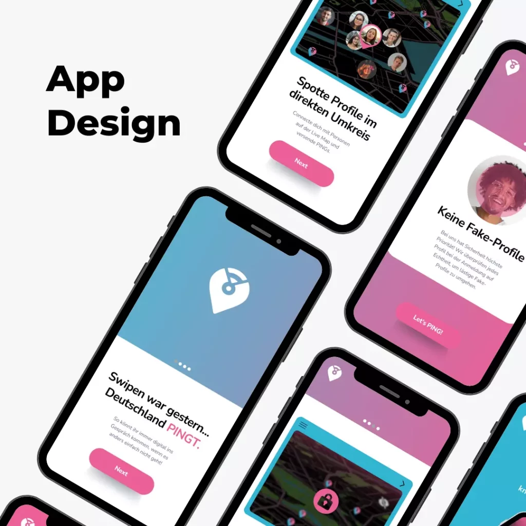 App Design für PING