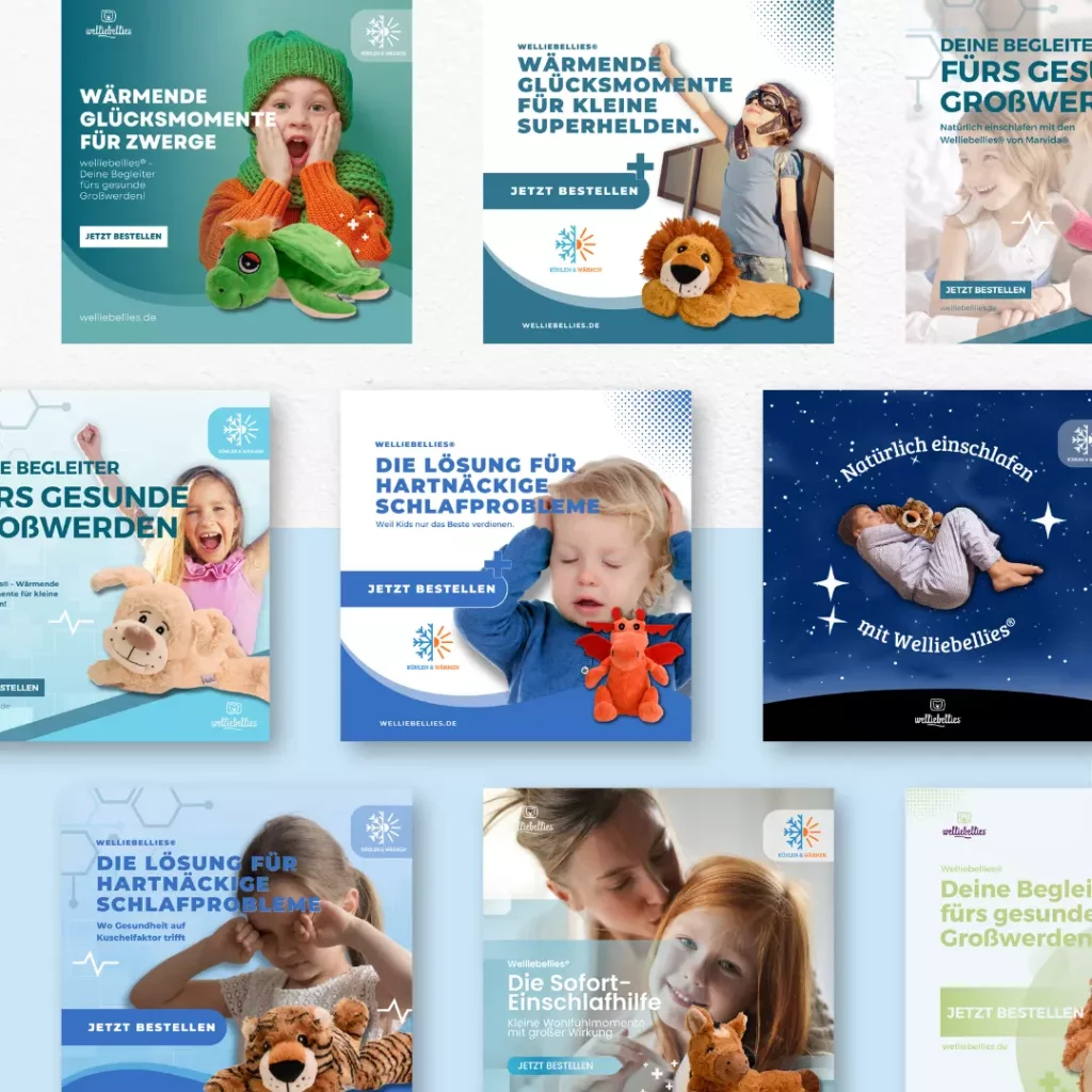 Social Media Kampagne für Marvida