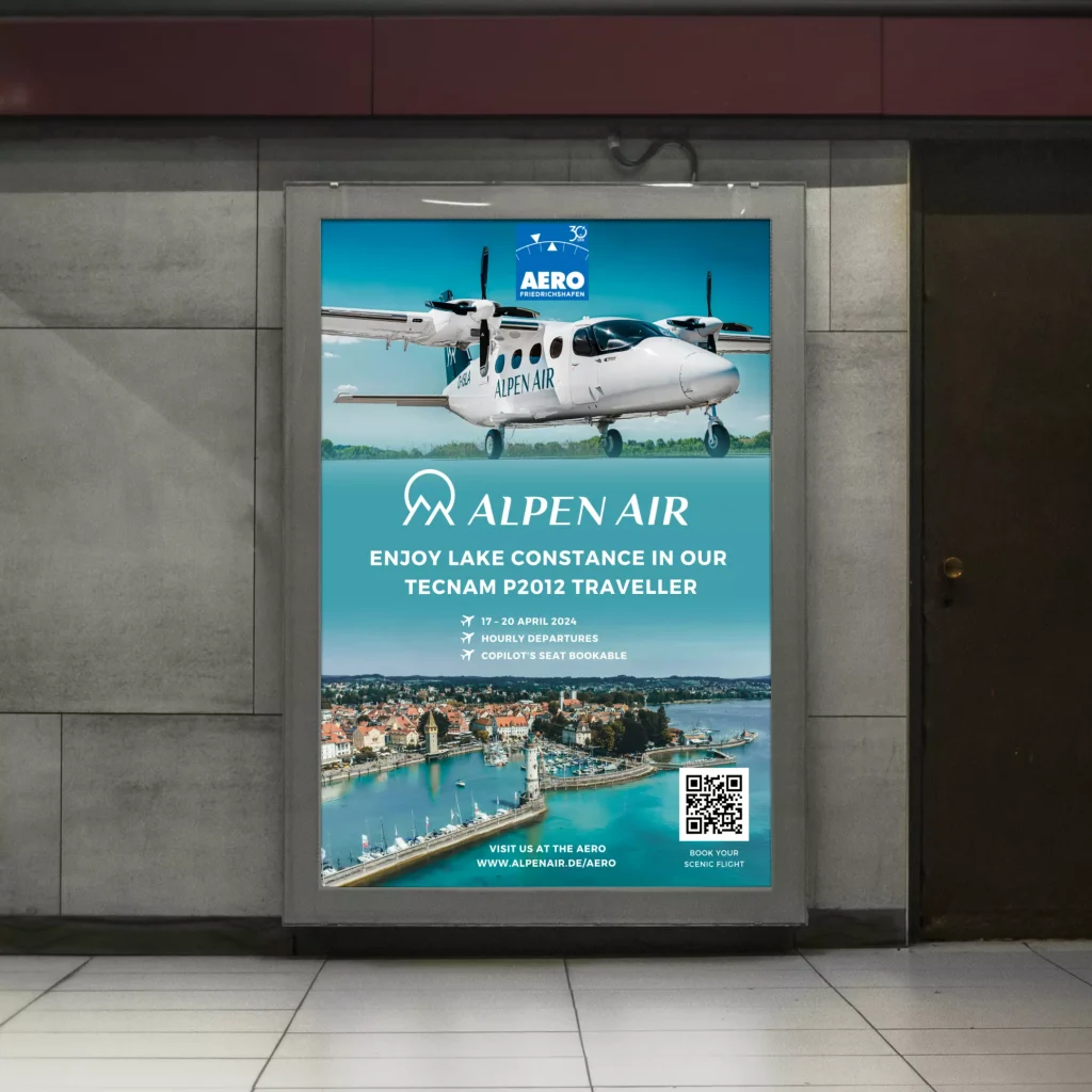 Plakat für Alpenair