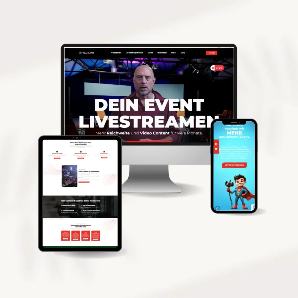 Streamland Website
