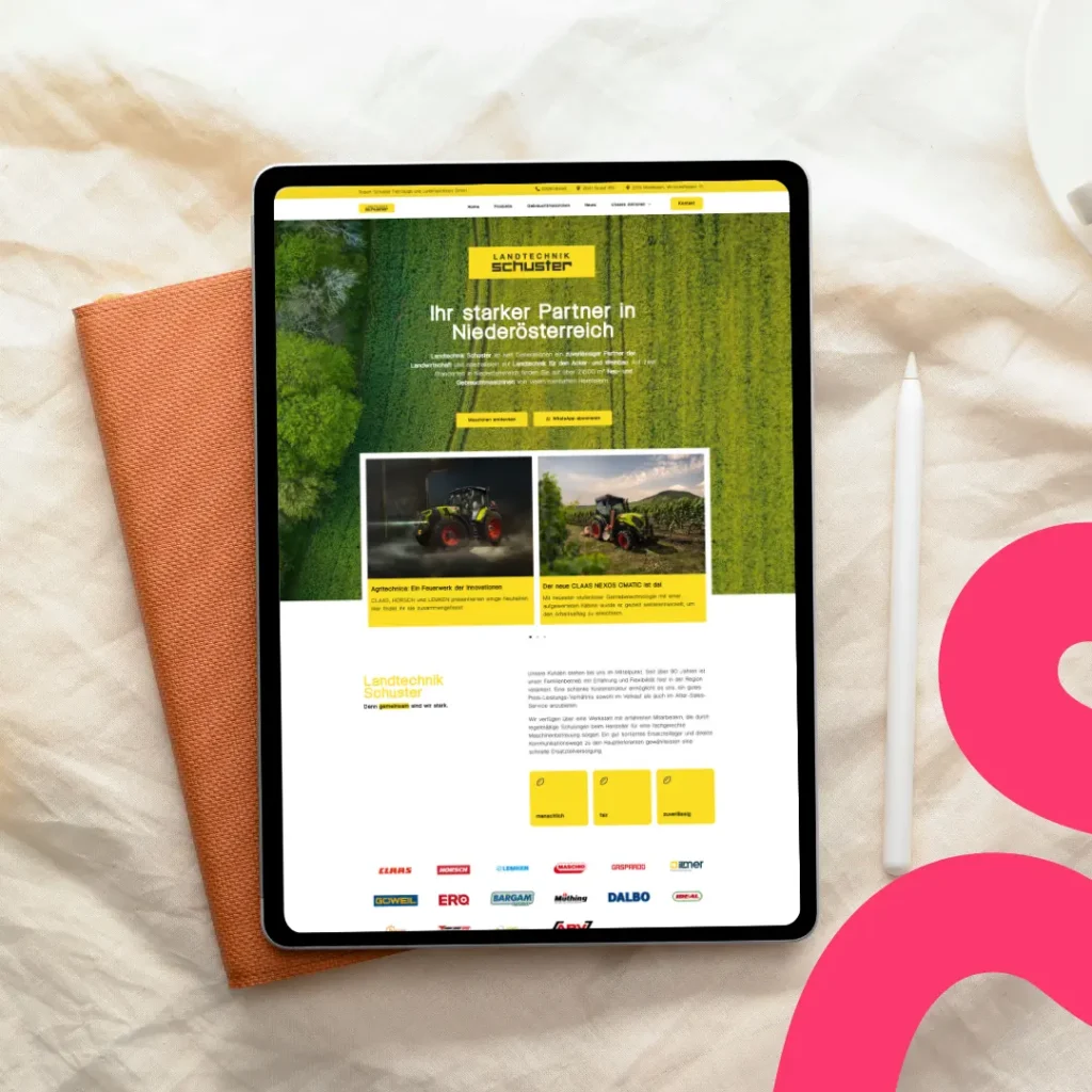 Landtechnik Schuster Website